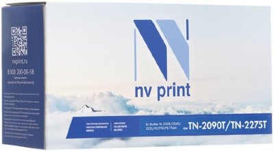 Картридж лазерный NV PRINT (NV-TN2090/TN2275) для BROTHER HL-2132R/2240/2250, ресурс 2500 страниц