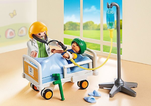 Playmobil Детская клиника Доктор с ребенком