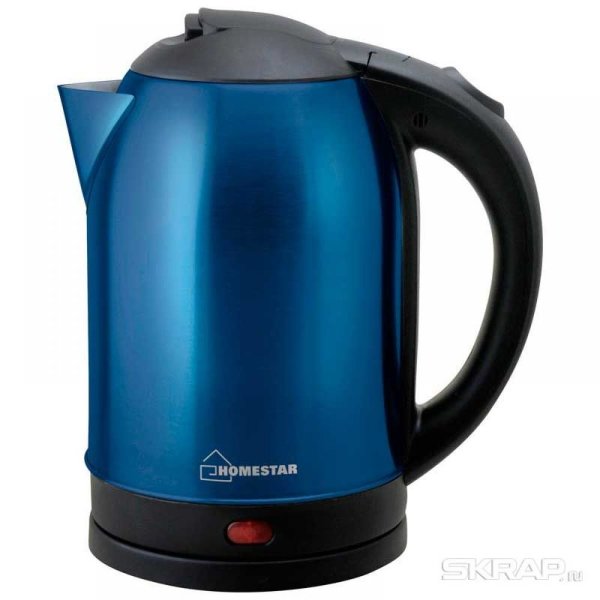 Чайник Homestar HS-1009 2996 blue (1,8 л) стальной, синий