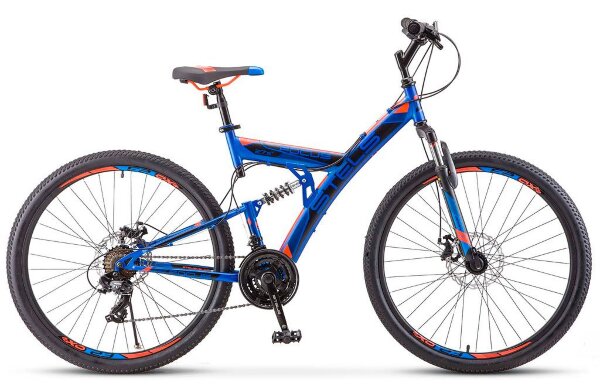 Велосипед Stels Focus MD 27,5" 21-sp V010 синий