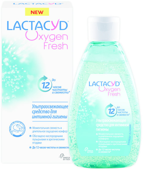 Lactacyd Гель для интимной гигиены Oxygen, 200мл