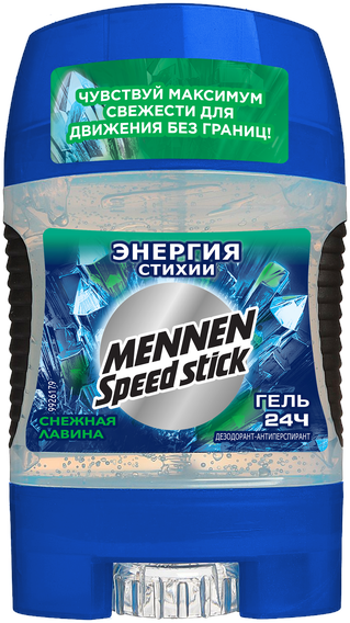 MENNEN SPEED STICK Power of Nature/Энергия Стихии Снежная Лавина дезодорант-антиперспирант гель мужской, 85 г