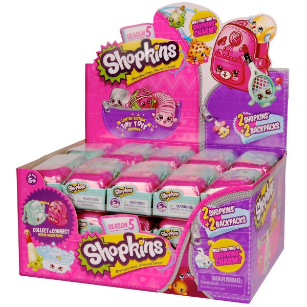 Moose Shopkins 2 штуки в рюкзаке