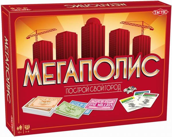 Tactic Games Игра настольная Мегаполис