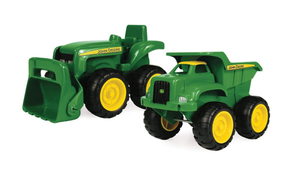 Tomy Набор для песочницы Трактор и самосвал John Deere