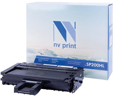 Картридж лазерный NV PRINT (NV-SP200HL) для RICOH SP 200N/200S/202SN/203SF/203SFN, ресурс 1500 страниц