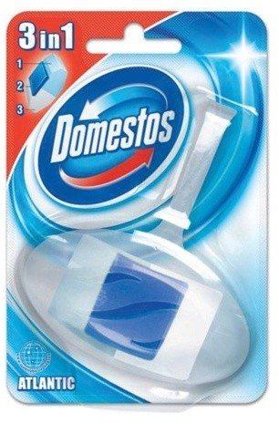 Освежитель WC (для туалета) твердый 40 г, DOMESTOS (Доместос) "Атлантик", основной блок