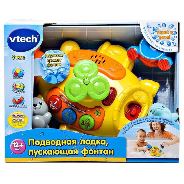 Игрушка для ванны Подводная лодка VTECH 80-113626