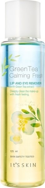 Средство для снятия макияжа с глаз и губ с зеленым чаем Green Tea Calming LIp&Eye Cleansing Remover