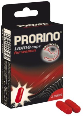 БАД для женщин ero black line PRORINO Libido Caps - 2 капсулы