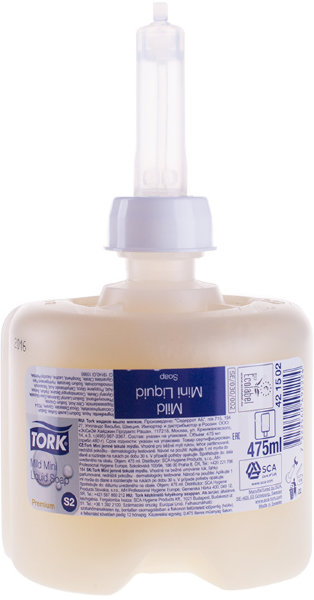 Картридж с жидким мылом Tork "Premium"(S2), (для кода 153089), 0,475л
