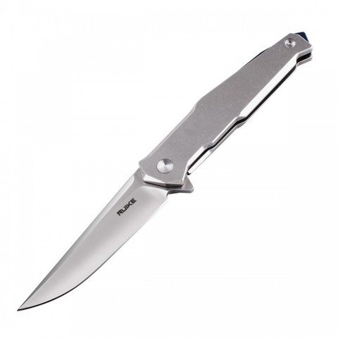 Нож Ruike P108, серебряный