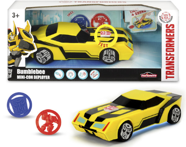 Dickie Toys Трансформеры Боевая машинка Bumblebee со светом и звуком 