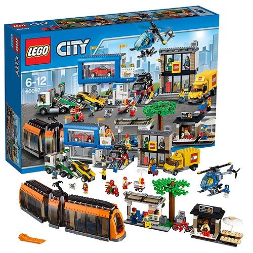 Конструктор Lego City 60097 Городская площадь