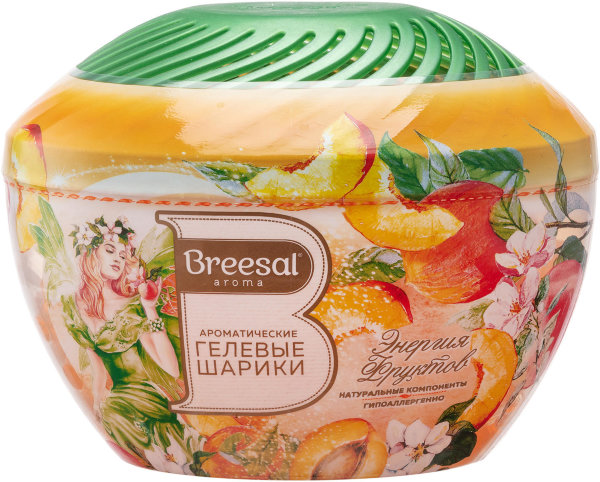 Breesal Ароматические гелевые шарики <Aroma Drops> <Энергия фруктов>