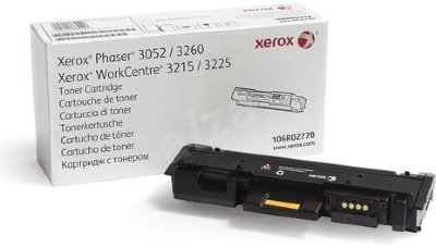 Тонер-картридж XEROX (106R02778) WC 3215/3225/Phaser 3052/3260, оригинальный, ресурс 3000 стр.