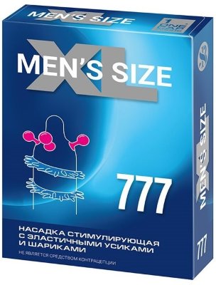 Стимулирующая насадка на пенис MEN SIZE 777