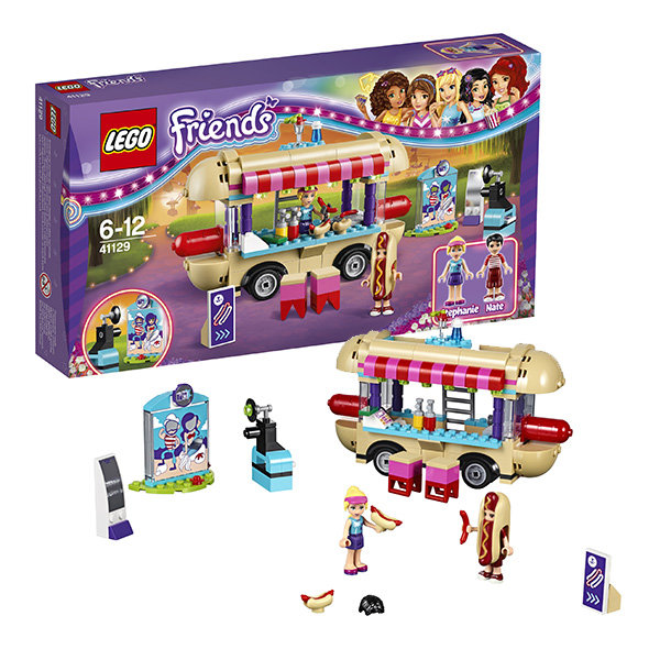 Lego Friends Парк развлечений фургон с хот-догами 41129X