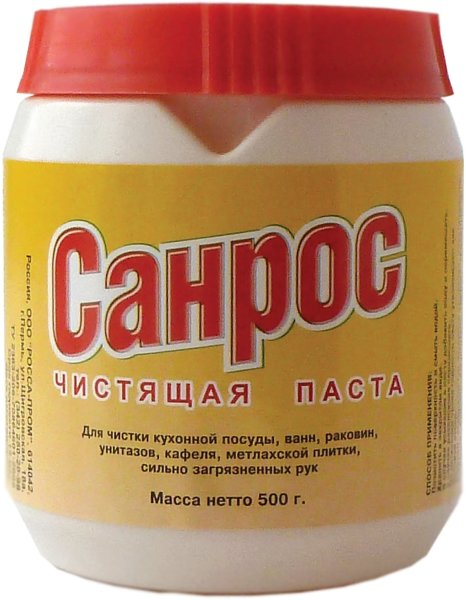 Чистящее средство 500 г, САНРОС, универсальное, паста