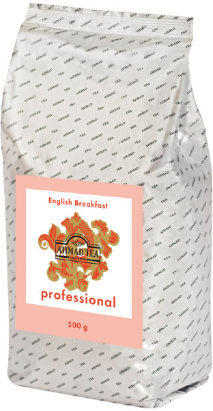 Чай Ahmad Tea "Professional. Английский завтрак", черный, листовой, пакет, 500г