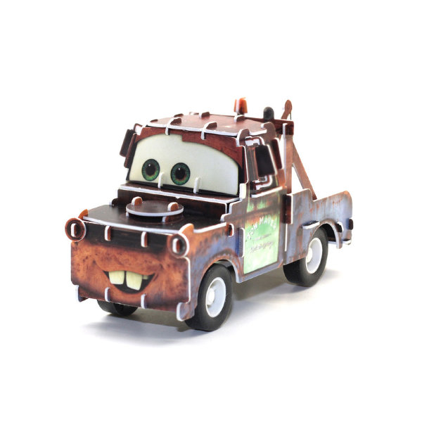 IQ 3D Puzzle 3D Пазл Дисней Мэтр Mater инерционный