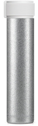 Мини-термос Asobu Skinny Glitter (0,23 литра), серебристый