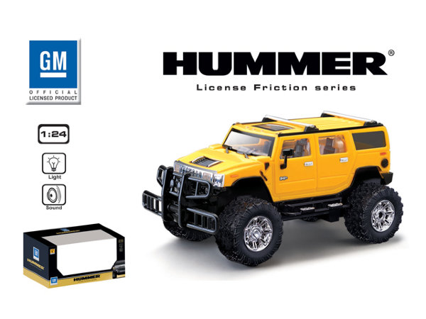 GK Машина 1:24 Hummer H3T 866-82441 инерционная