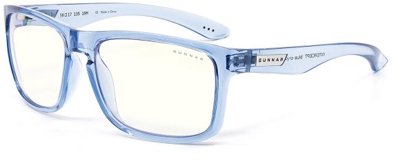 Очки для компьютера (для геймеров) GUNNAR Intercept Clear INT-01809, Blue Crystal