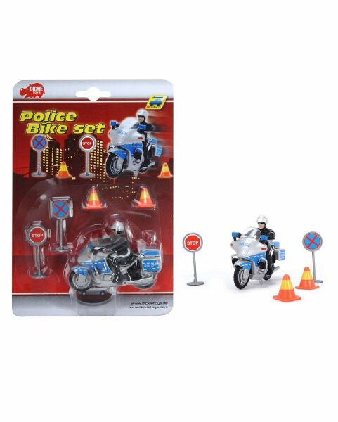 Dickie Toys Полицейский набор с мотоциклом