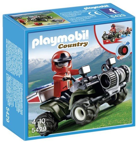 Playmobil, В горах: Спасательный квадроцикл