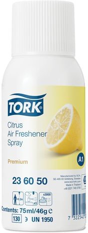 Сменный баллон 75 мл, TORK (Система А1) Premium, цитрус, 236050