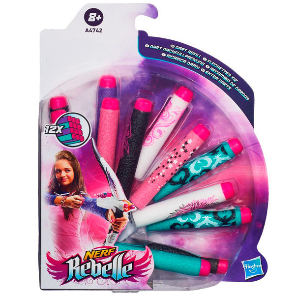 Hasbro Nerf N-Rebelle Комплект из 12 стрел 