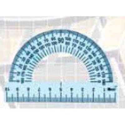 Пчелка ТПК Транспортир 180гр. 10см металлический ТС-10