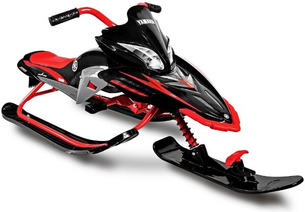 Снегокат Yamaha YM13001 Apex Snow Bike Titanium black/red 