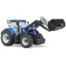 Трактор Bruder New Holland T7.315 с погрузчиком 03-121