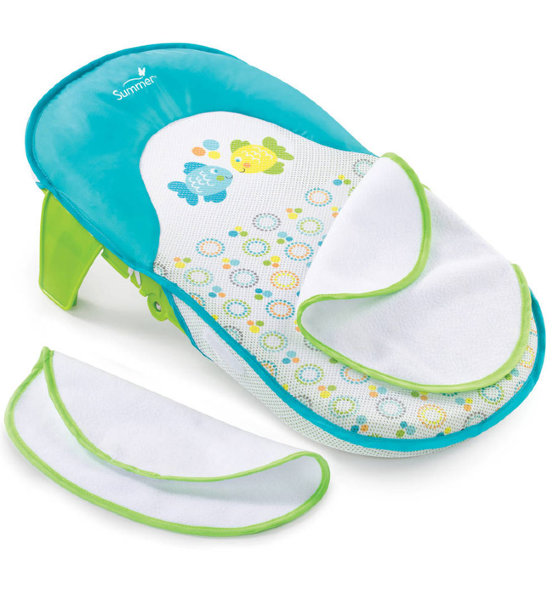 Summer Infant Складной лежак для купания Summer Bath Sling, бирюзовый