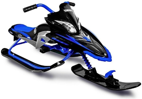 Снегокат Yamaha YM13001 Apex Snow Bike Titanium black/blue