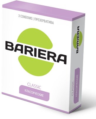 Классические презервативы Bariera Classic - 3 шт.