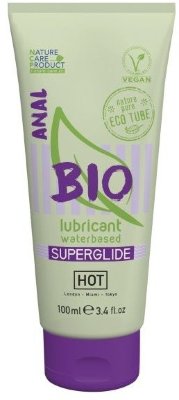 Интимный увлажняющий анальный гель BIO SuperGlide Anal - 100 мл.