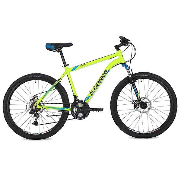 Велосипед Stinger 26" Element D 20", зеленый, TZ500/TY21/TS-38-6