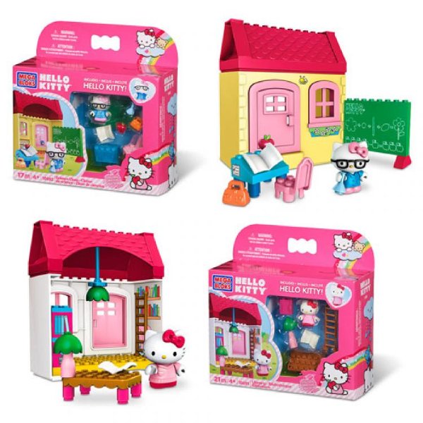 Mega Bloks Набор Hello Kitty  ученица