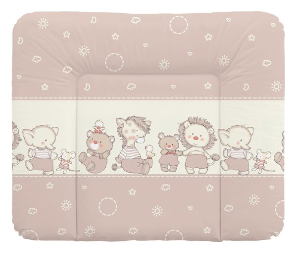 Пеленальный матрац 70x85 см Ceba Baby мягкий на комод(W-134-050-230 Ducklings Brown)