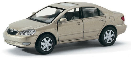 Модель 1:36 TOYOTA COROLLA в кор.