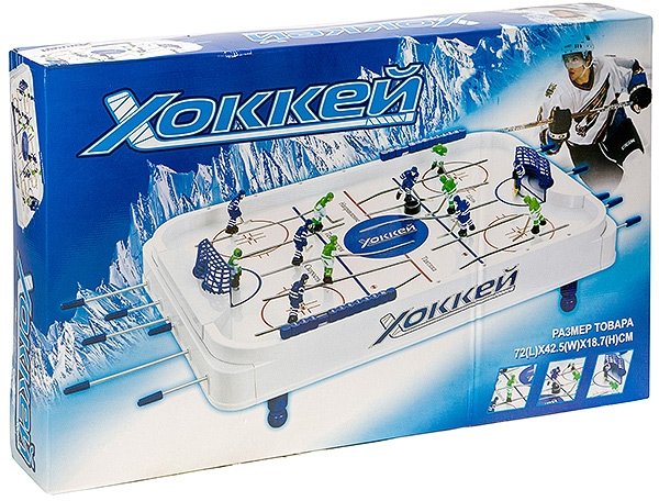 Настольная  игра Хоккей ВОХ 72х44х7,5 см, арт.8888A.