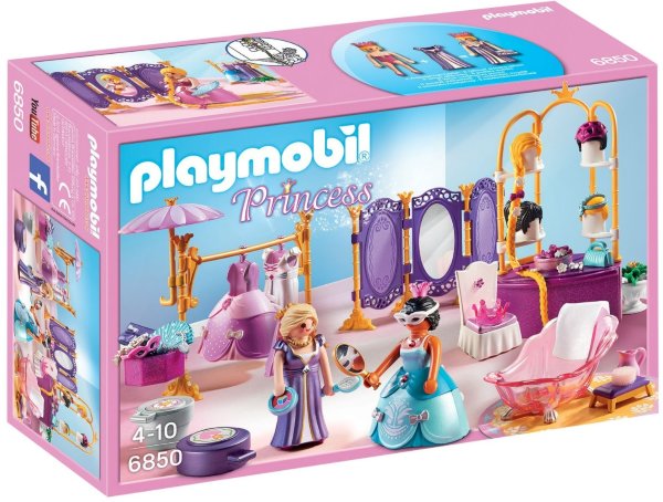 Конструктор Playmobil Замок Принцессы: Гардеробная с салоном 6850pm