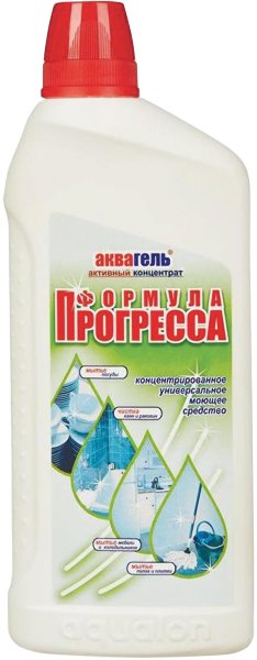 Средство моющее универсальное 750 мл, "ФОРМУЛА ПРОГРЕССА" АКВАГЕЛЬ, концентрат