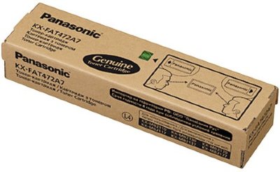 Тонер-картридж PANASONIC(KX-FAT472A7) MB2110/2130/2137/2170, оригинальный, ресурс 2000 страниц