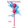 Розовые вагинальные шарики Emotions Foxy