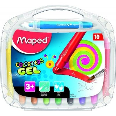 Maped Мелки гелевые MAPED COLOR'PEPS 10 цв. пласт.упак. 836310