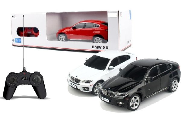 Rastar 1:24 Машина BMW X6 со светом цвет в ассортименте арт.31700-Rastar р/у 